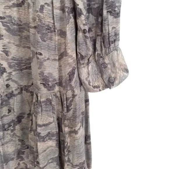 Karlie Long Sleeve Tiered Dress - Size Small - Picture 3 of 4